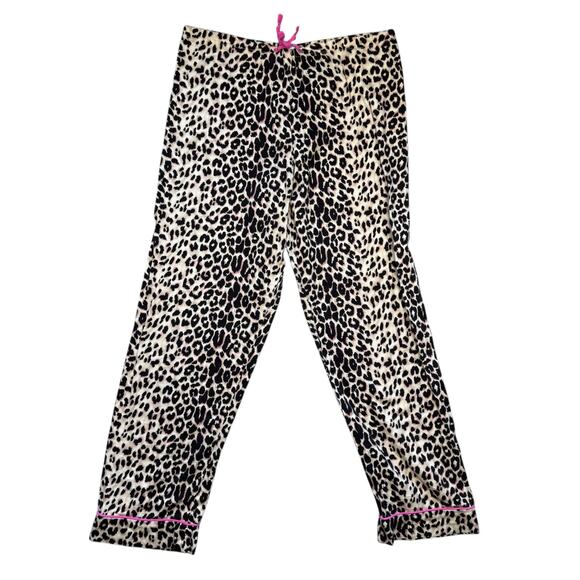 Bedhead y2k Vintage Leopard Print Two Piece Pajama Set Small - Picture 7 of 8
